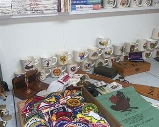 Boy Scout memorabilia Boy Scout patches Boy Scout mugs Boy Scout collection