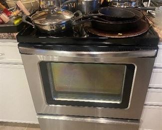 Stainless steel electric stove
