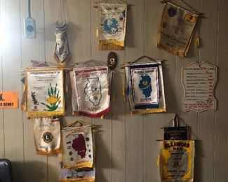 Lions club memorabilia 