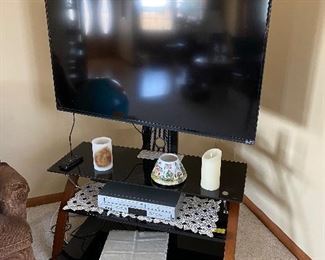 Flat Screen television and television stand