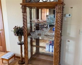 Gorgeous curio cabinet