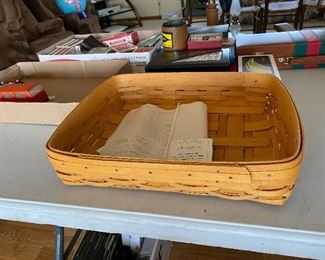 Longaberger basket