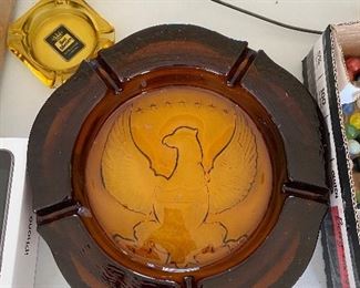 Eagle ashtray