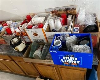 Assorted paper goods