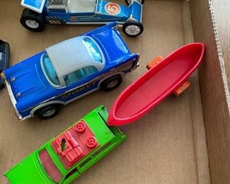 Vintage toy cars