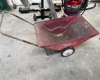 Yard cart, wheel barrow