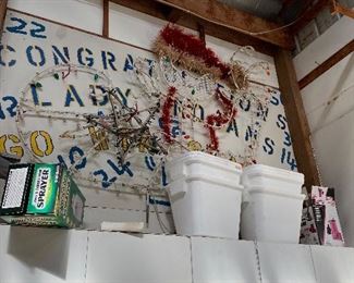 Christmas yard decor