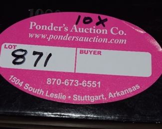 Lot 871 x10
