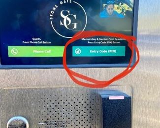 GATE CODE 69716 Enter