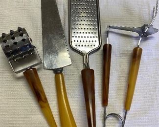 Vintage Serving Utensil Set