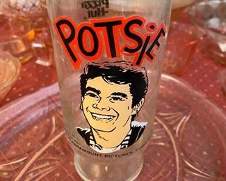 Potsie Pizza Hut Glass