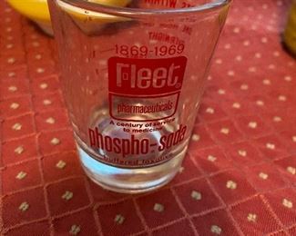 Fleet Phosphate Soda Advertising Measuring Cup