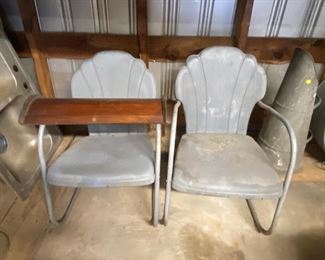 Old Metal Lawn Chairs