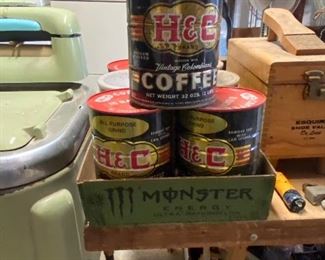 H&C Coffee Cans
