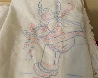 Embroidered Linens