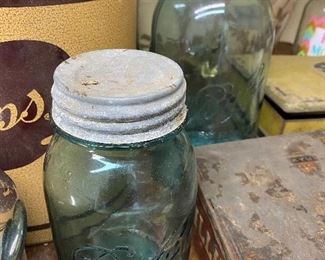 Blue Ball Jars