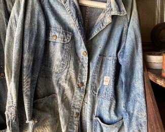 Old Red Camel Denim Jacket