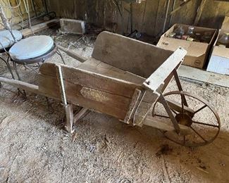 Primitive Wheelbarrow
