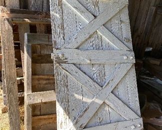 Old Wooden Barn/Shed Door