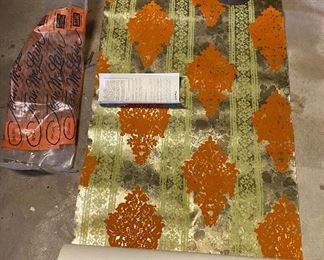 Mid-century Team McLain Wall Covering in the Original Packaging (500 Sq. Feet)
