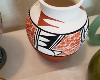 Signed Indian Pottery