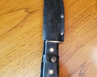 Old Imperial Damascus Blade Knife