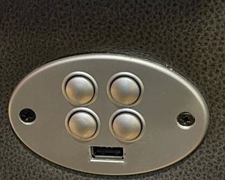 Southern Motion Powered Leather Recliner