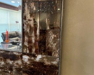 Marble Tile Framed Mirror