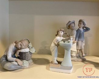 Large Collection of LLADRO Figurines