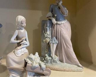 Large Collection of LLADRO Figurines