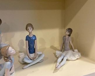 Large Collection of LLADRO Figurines