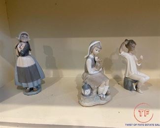 Large Collection of LLADRO Figurines