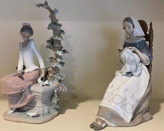 Large Collection of LLADRO Figurines