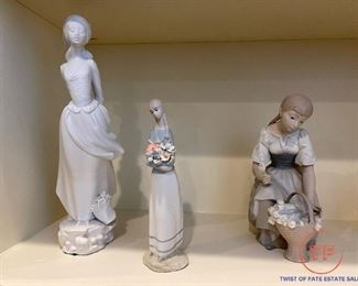 Large Collection of LLADRO Figurines