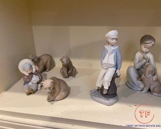 Large Collection of LLADRO Figurines