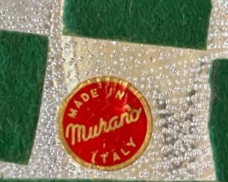 Large MURANO Glass Whale