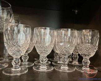 WATERFORD Claret Wine Glasses - COLLEEN Pattern