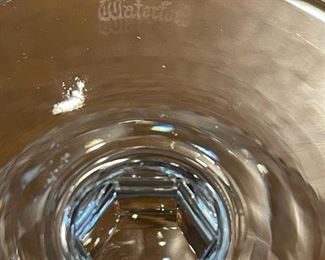 WATERFORD Crystal Oversize Wine Glasses - COLLEEN Pattern