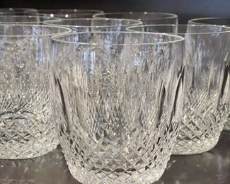 WATERFORD Old Fashioned Glasses - COLLEEN Pattern