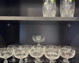 WATERFORD Champagne Crystal Glasses - COLLEEN Pattern