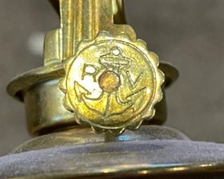 Antique Brass Nautical Oil Lamps