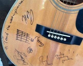 Toad the Wet Sprocket Autographed Guitar