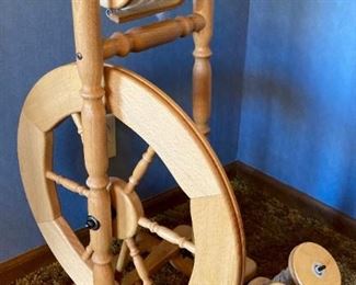 Louët S75 Spinning Wheel with Skein Winder