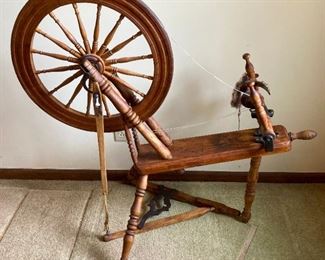 Primitive Spinning Wheel