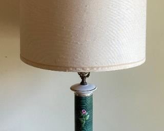 Vintage Hand Painted Lamp