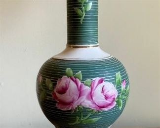 Vintage Hand Painted Lamp