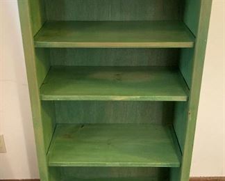 Vintage Stained Bookcase