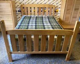 Vintage Pine Bed Frame