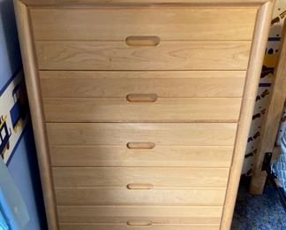 Vintage Pine Chest of Drawers