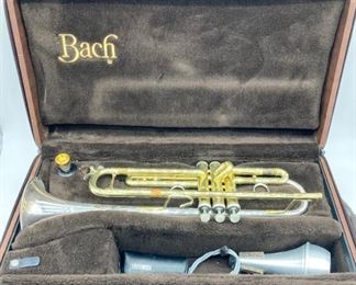 Back Stradivarius Model 37 Sterling Trumpet